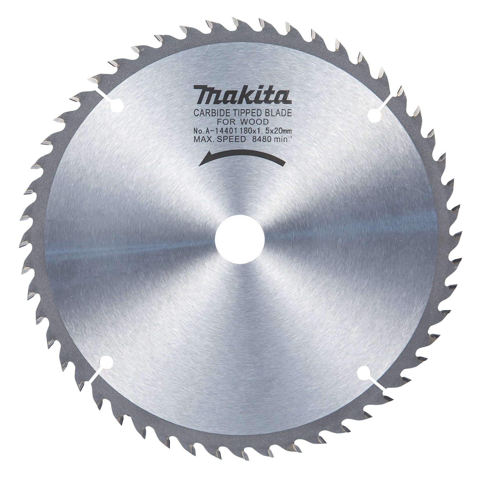 마키타 A-14401 외경 180mm 52T 일반목공용 칩소