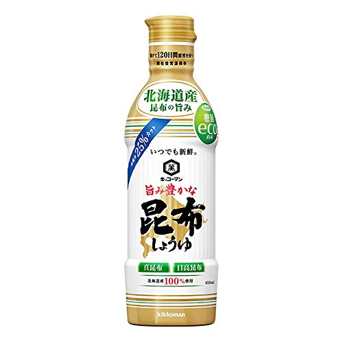 기꼬만 언제나신선 다시마 간장 450ml