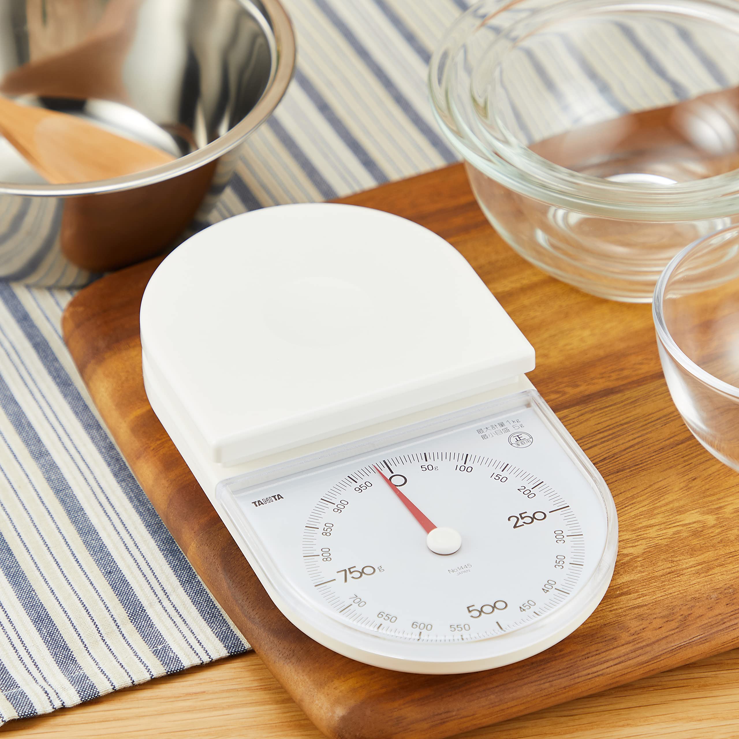 타니타 타니페티 1445 화이트 1kg 주방저울 1kg 5g단위 이미지 4