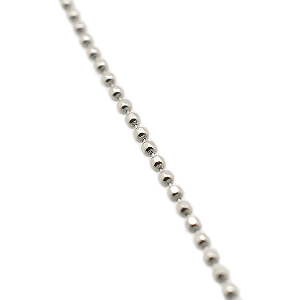 교세라 컷볼 체인 플래티넘 1.0mm 45cm 목걸이 이미지 2