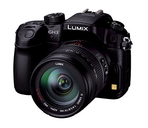 [중고] 파나소닉 루믹스 블랙 DMC-GH3H 미러리스 카메라 14-140 렌즈킷 이미지 2