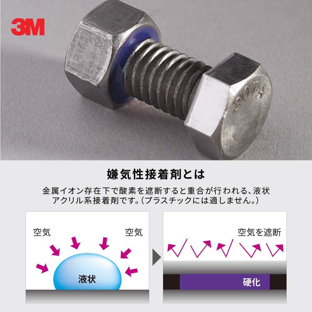 3M 스카치웰드 TL43J 10ml 나사고정제 중강도 고점도 이미지 3