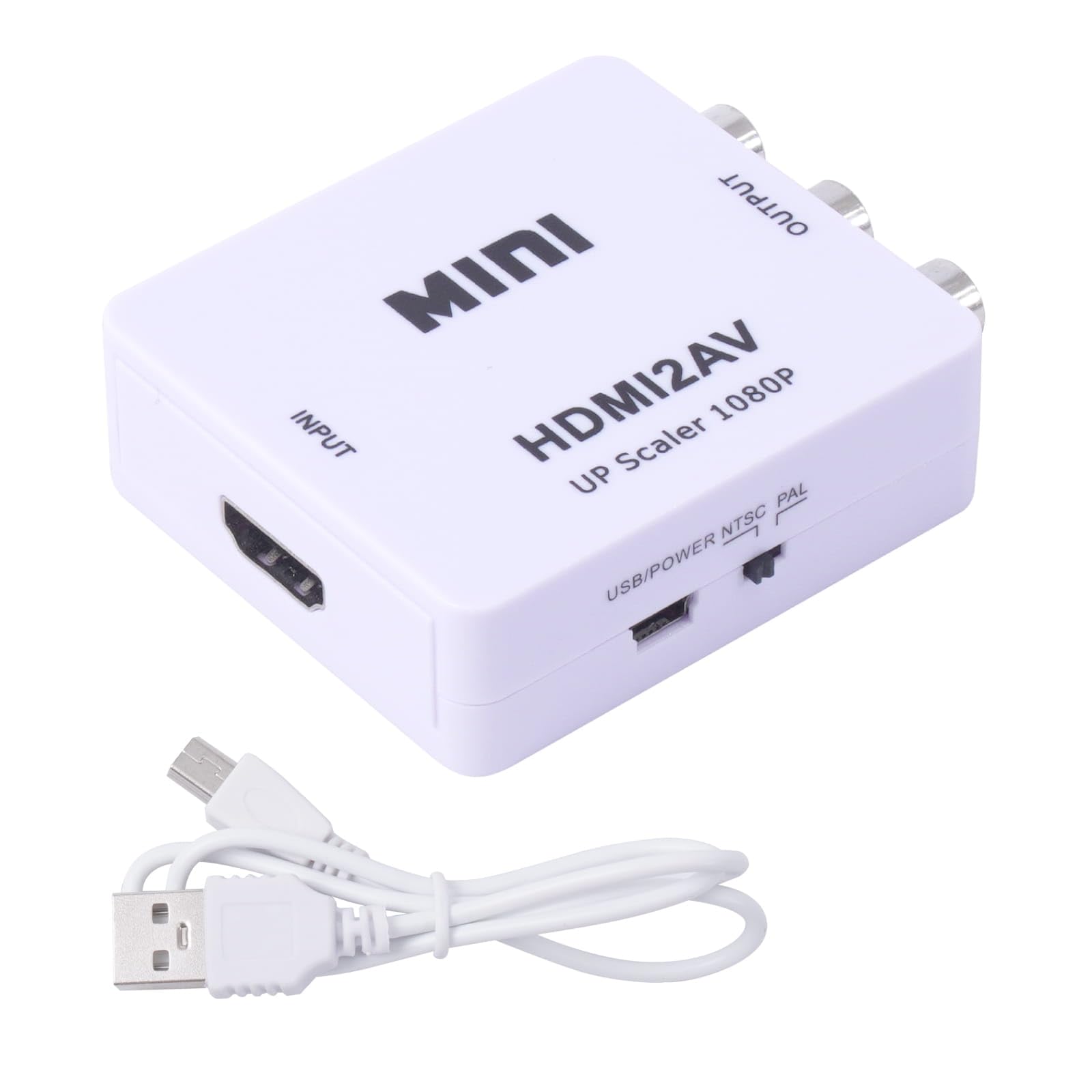 산코 THANKO HDMI 컴포지트 변환 어댑터 HTAA25CWH