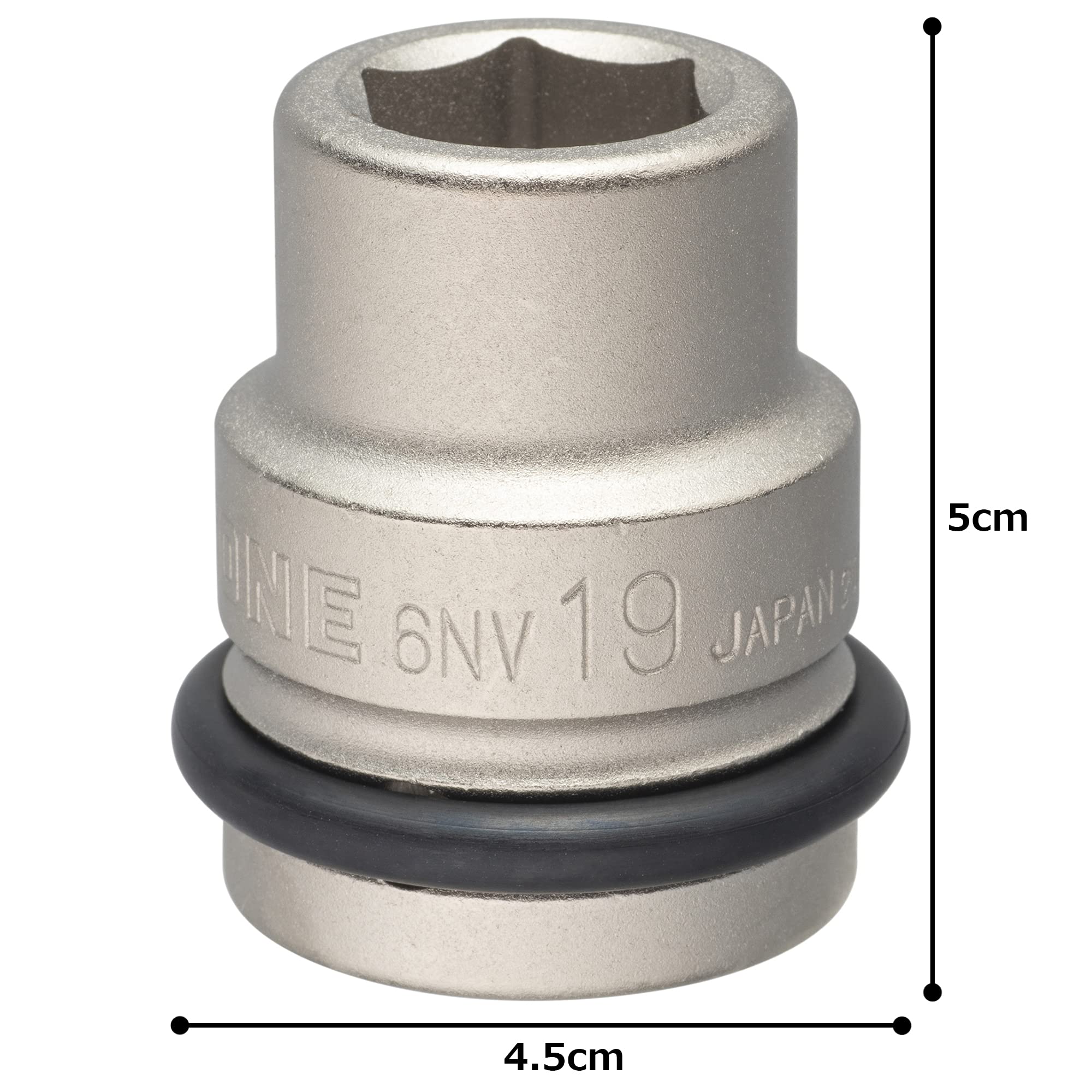 토네 6NV-19 19.0mm 임팩트 소켓 이미지 4