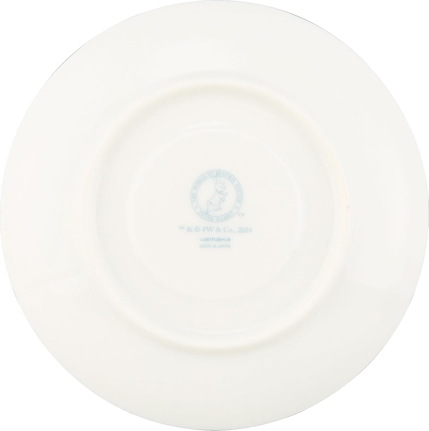 야마카 피터래빗 샤비시크 플라워 PR650-153 19cm 디저트 접시 세트 블루 클래식 이미지 6
