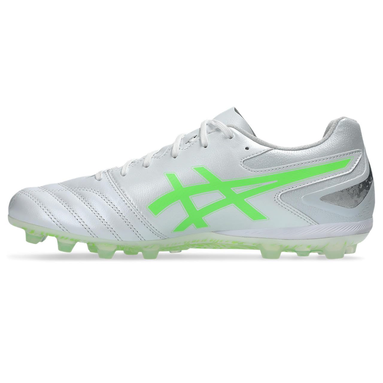 아식스 축구화 DS LIGHT PRO AG 27.5 cm 2E 106(화이트/그린 게코) 이미지 4