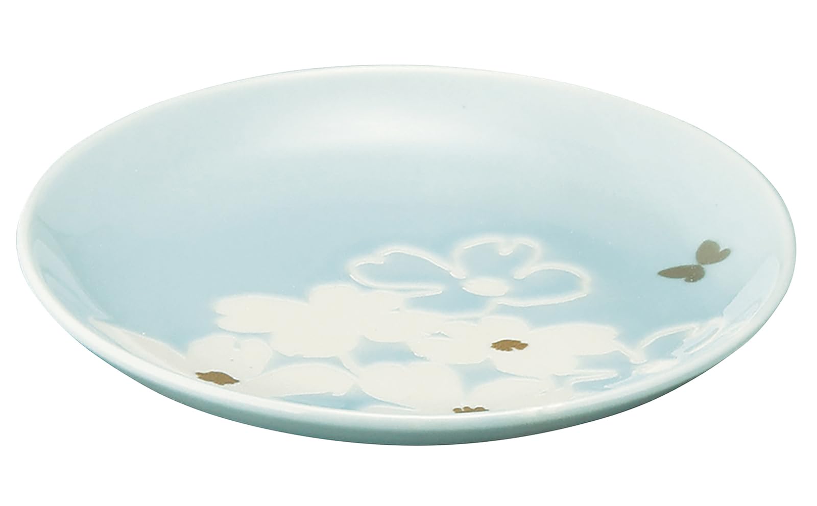 야마카 플뢰르 꽃무늬 MB6500-57 14cm 앞접시 5p 세트 앤틱 이미지 3