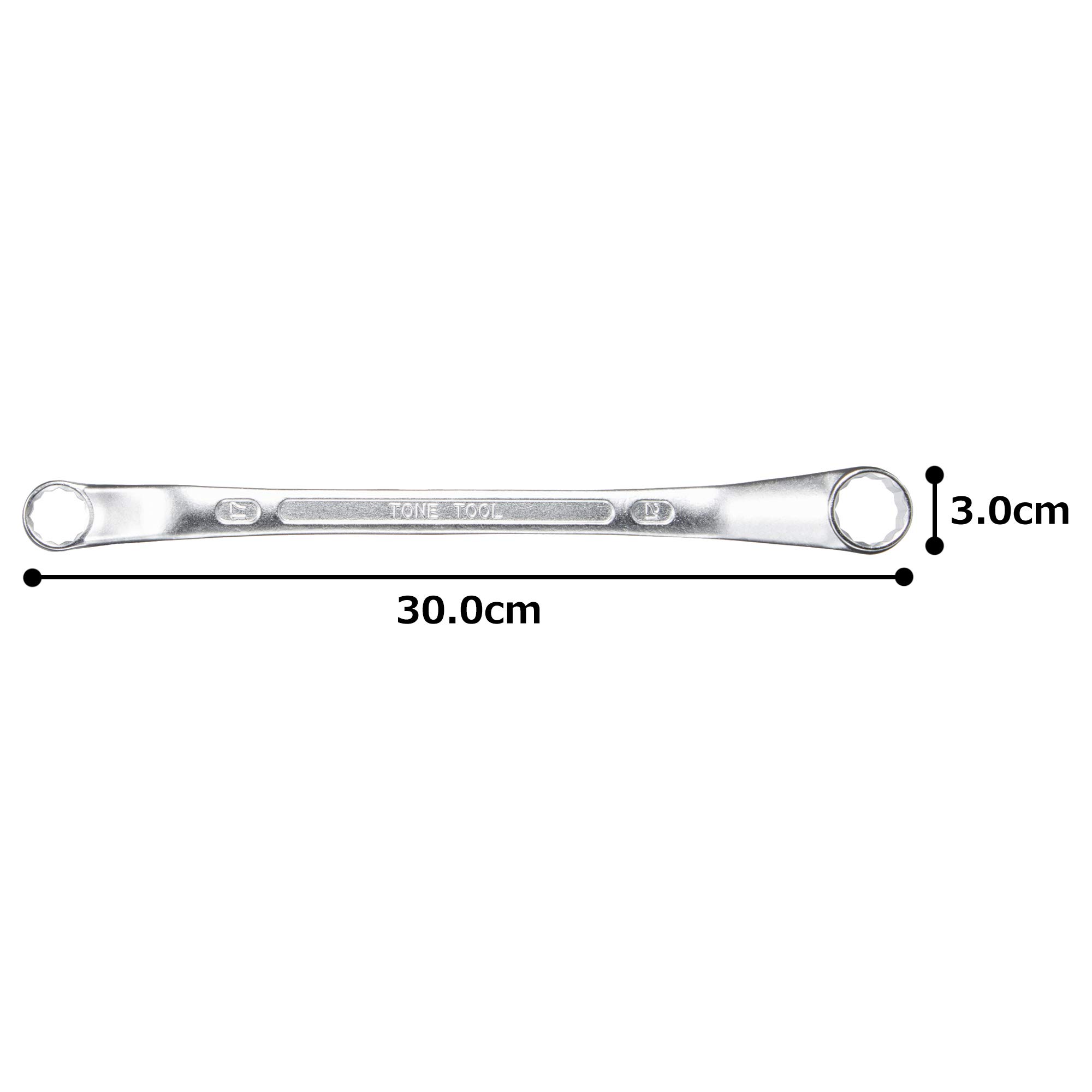 토네 M45-1721 17x21mm 45도 롱 옵셋렌치 이미지 6