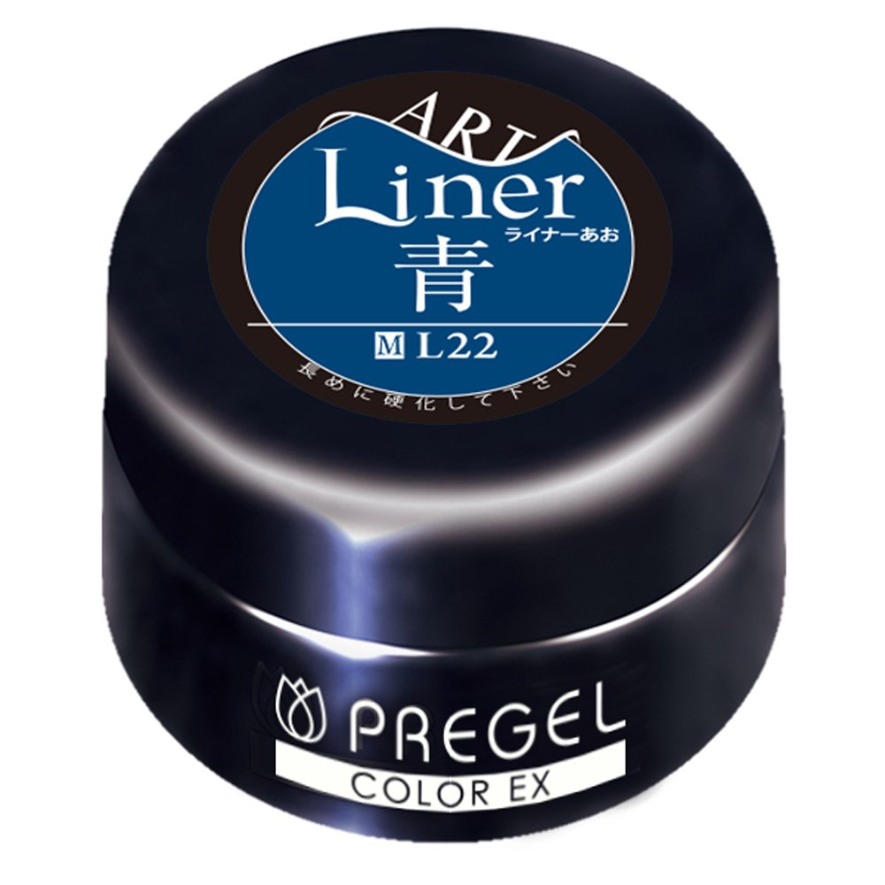 프리젤 컬러EX 라이너 블루 PG-CEL22 3g 젤네일