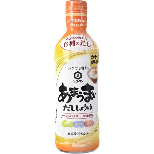 기꼬만 언제나신선 달콤한 맛국물 간장 450ml