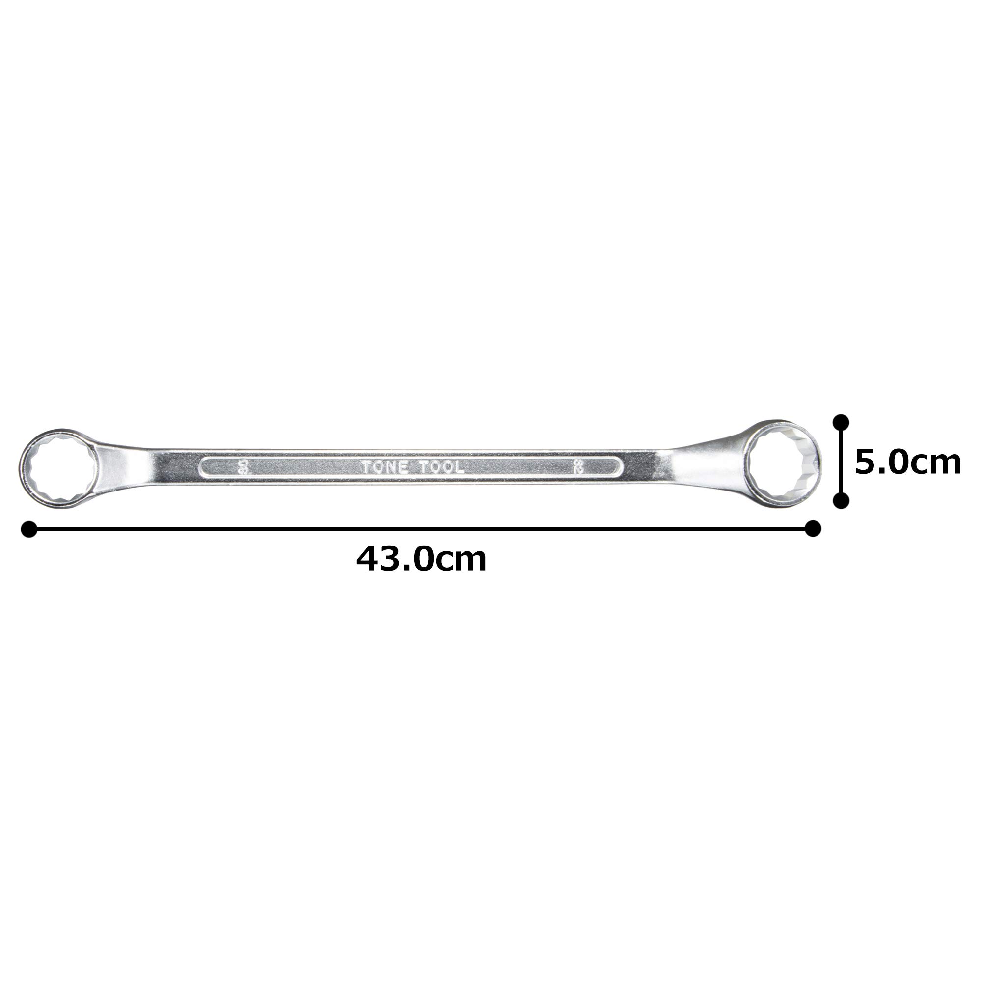 토네 HPM45-3032 30x32mm 45도 롱 옵셋렌치 이미지 6