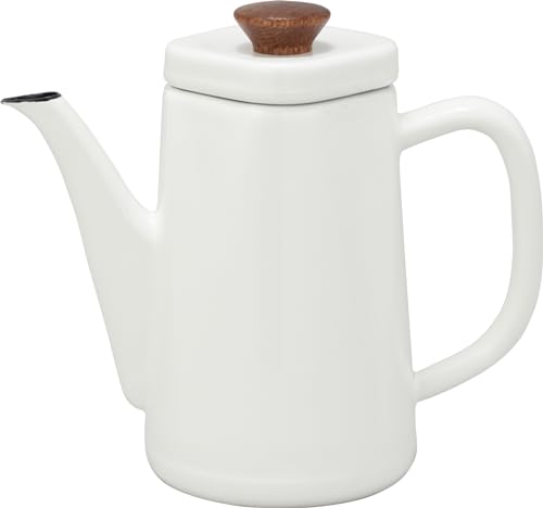 노다호로 안비 화이트 ANB-1.2PW 1.2L 법랑 커피포트