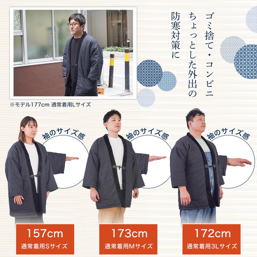 산코 THANKO HNTN23HBK 전열 반텐 방한복 이미지 7