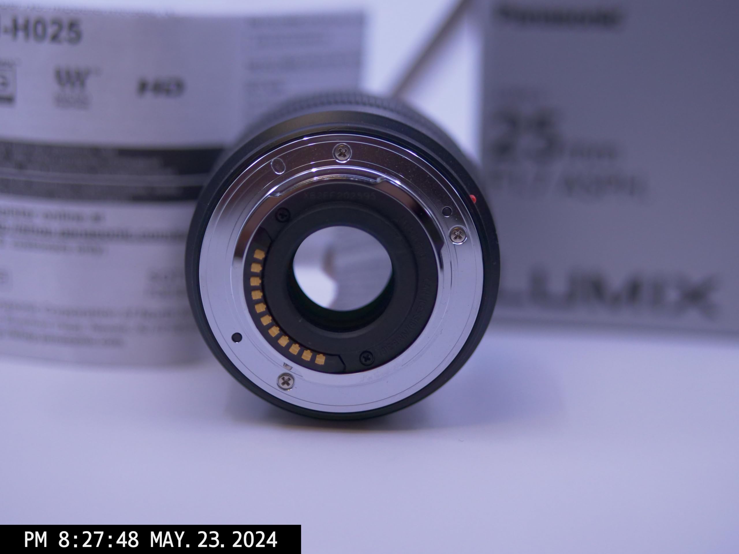 파나소닉 루믹스 G 블랙 H-H025-K 25mm F1.7 ASPH 단렌즈 이미지 3