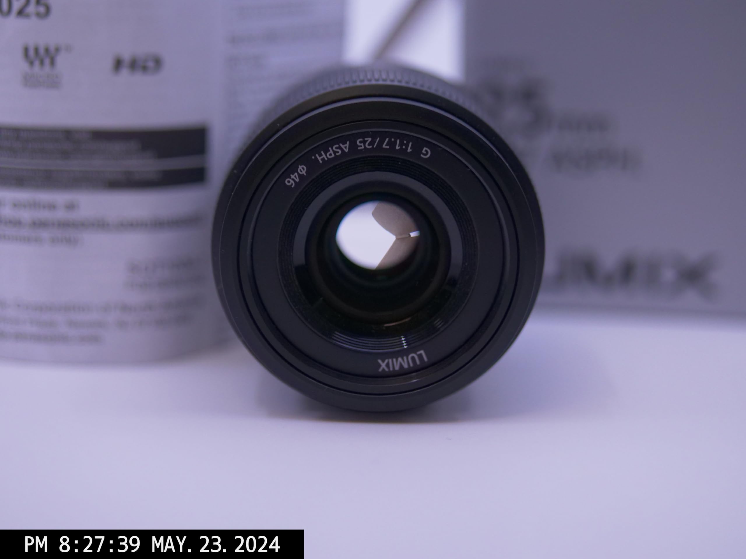 파나소닉 루믹스 G 블랙 H-H025-K 25mm F1.7 ASPH 단렌즈 이미지 4