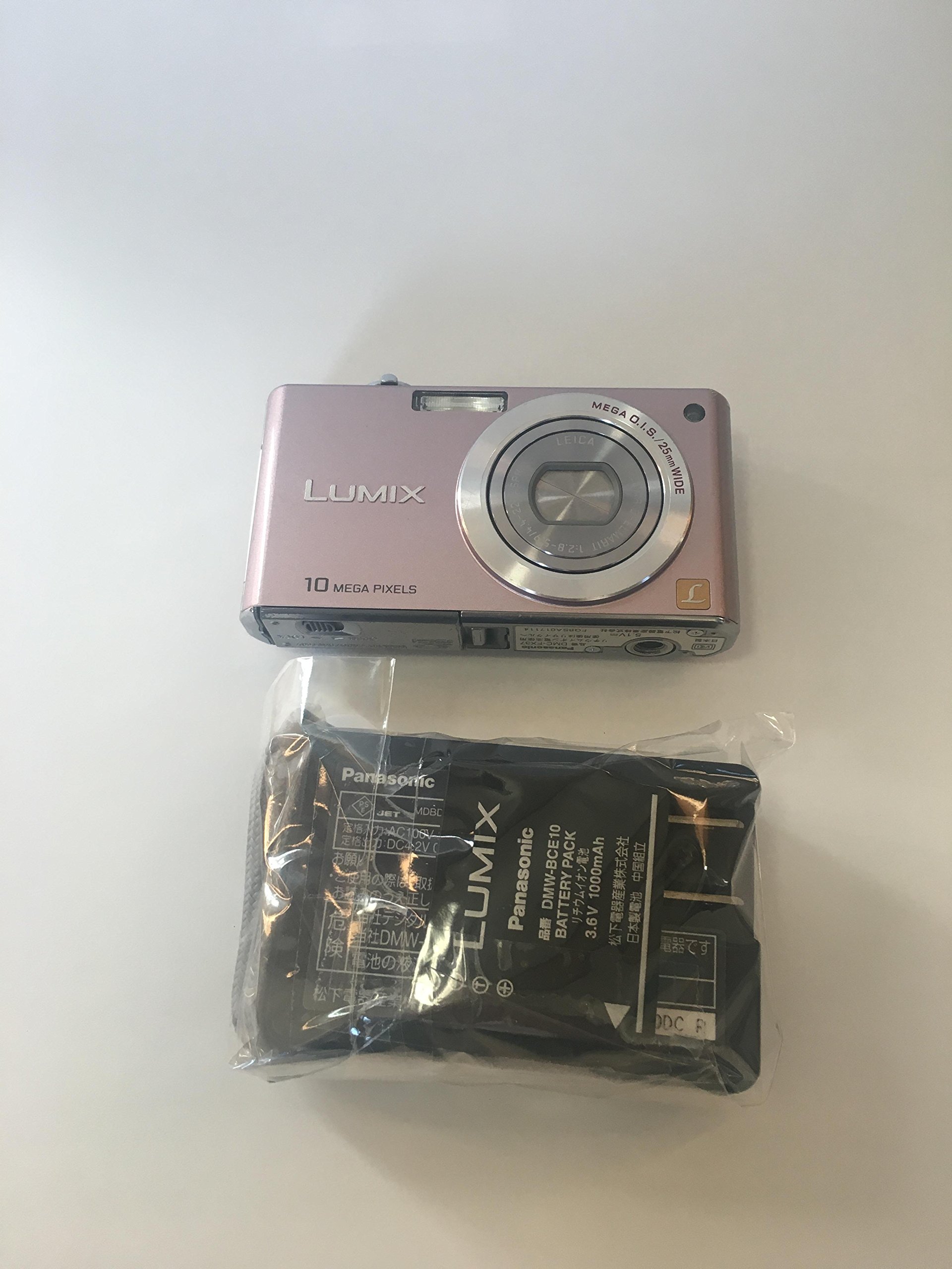 [중고] 파나소닉 루믹스 칵테일핑크 DMC-FX37-P 콤팩트 디지털카메라