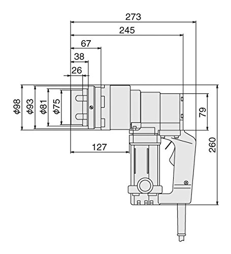 토네 M30 섀어렌치 V302T 200V 이미지 3