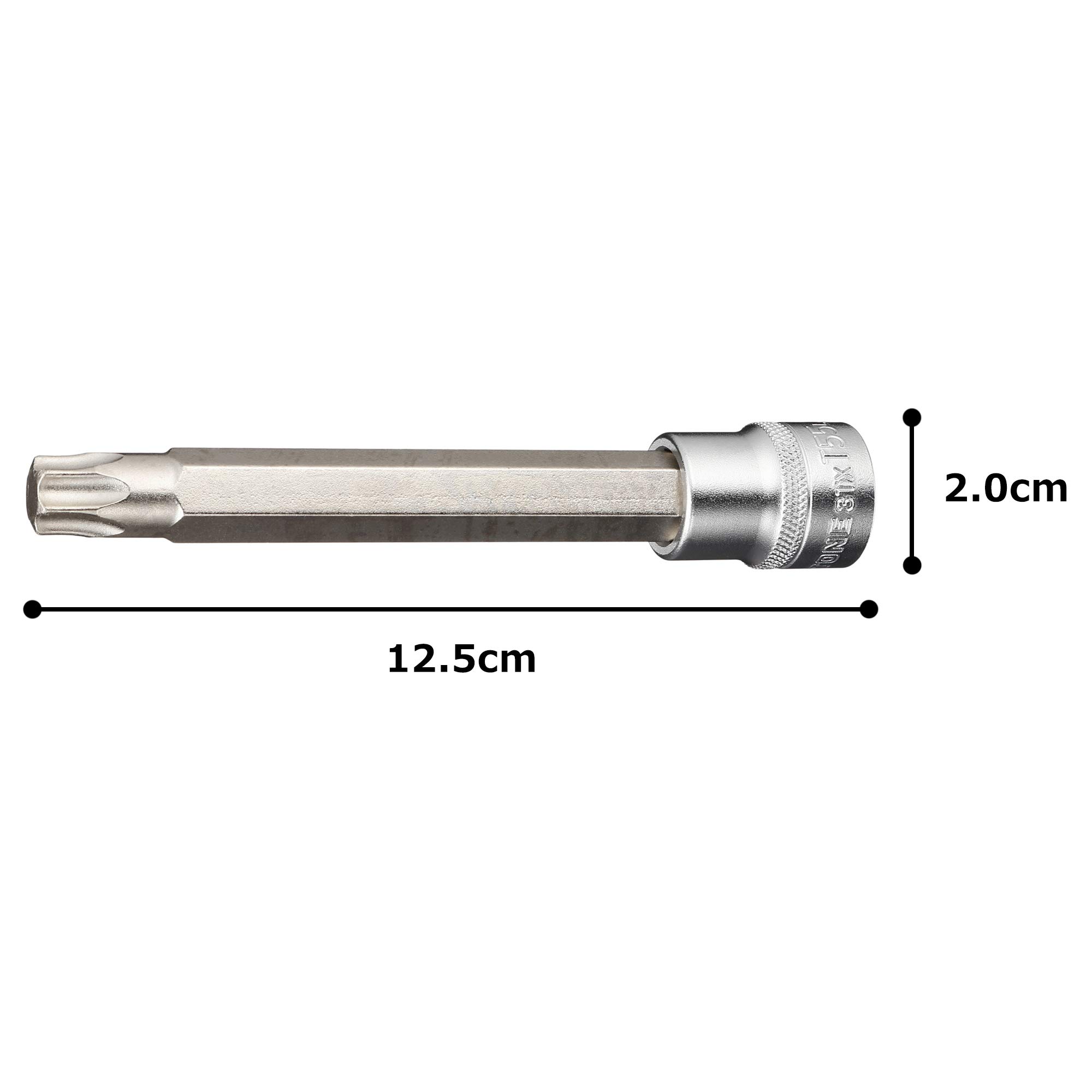 토네 HP3TX-T55L 9.5mm 롱 별렌치 소켓 강력형 T55 이미지 5