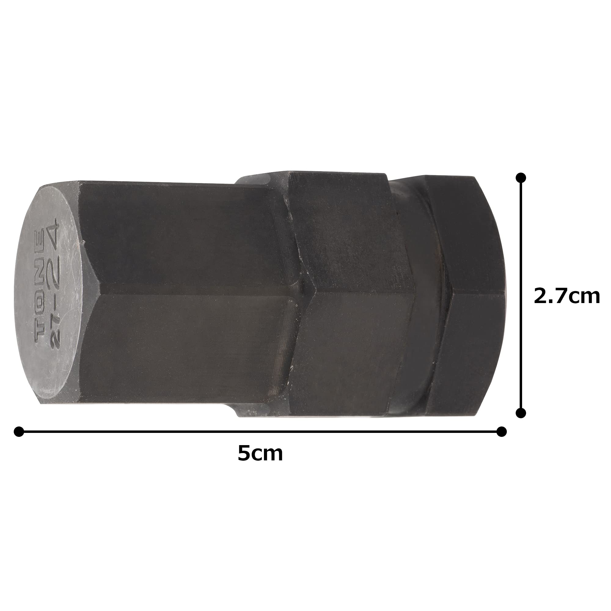 토네 임팩트 육각 교체식 비트 BIT27-24 24mm 이미지 4
