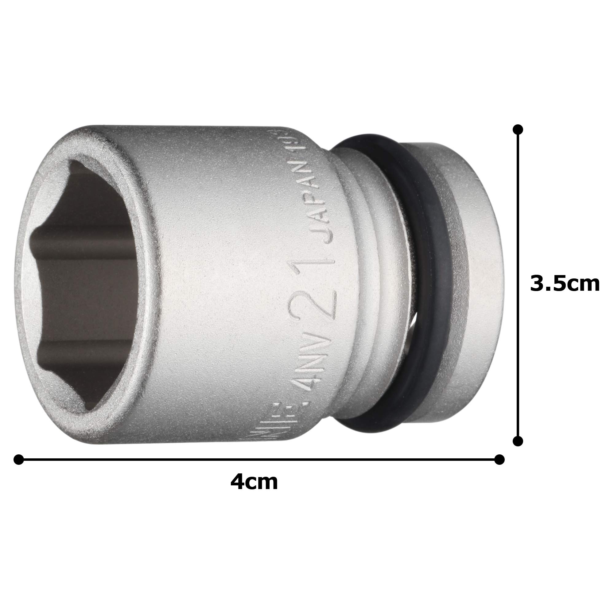 토네 4NV-21 임팩트 소켓 12.7mm 21mm 이미지 5