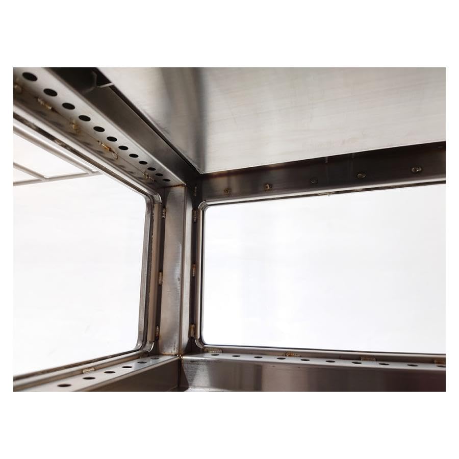 텐트마크 디자인 양지 화목난로 89mm 연통 2차연소 스테인리스 이미지 4