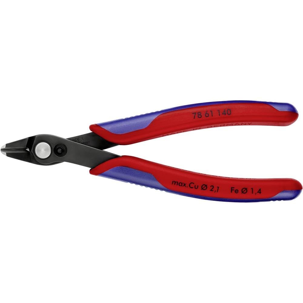 크니펙스 슈퍼 니퍼 블랙 7861140 140mm 멀티 컴포넌트 핸들 스틸/폴리싱(블랙)