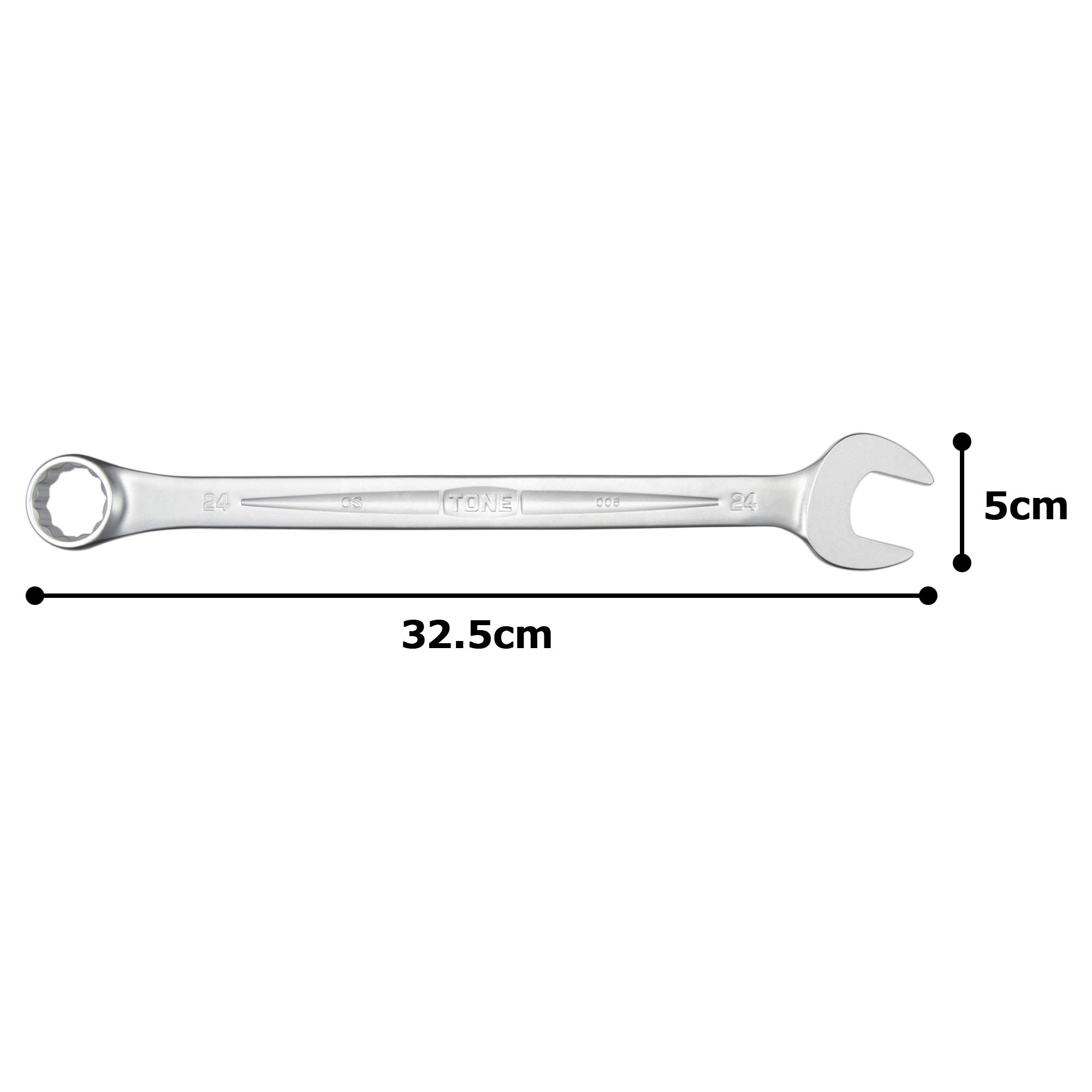 토네 콤비네이션 스패너 HPCS-24 24mm 이미지 5