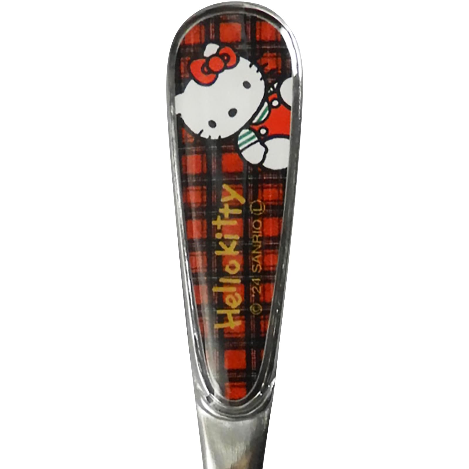 야마카 헬로키티 80년대 레트로 HK172-851 14cm 스테인리스 디저트 포크 이미지 2