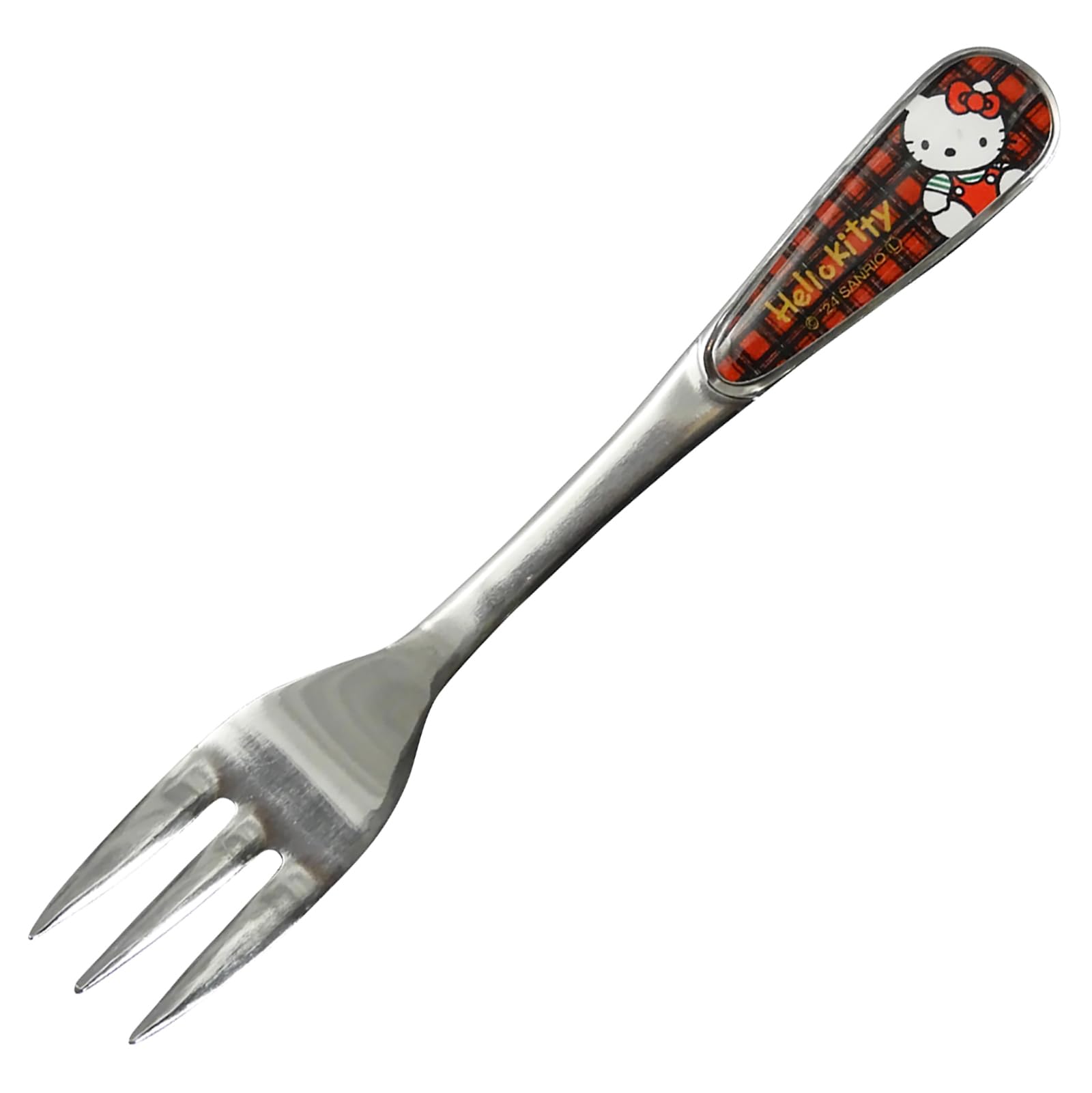 야마카 헬로키티 80년대 레트로 HK172-851 14cm 스테인리스 디저트 포크