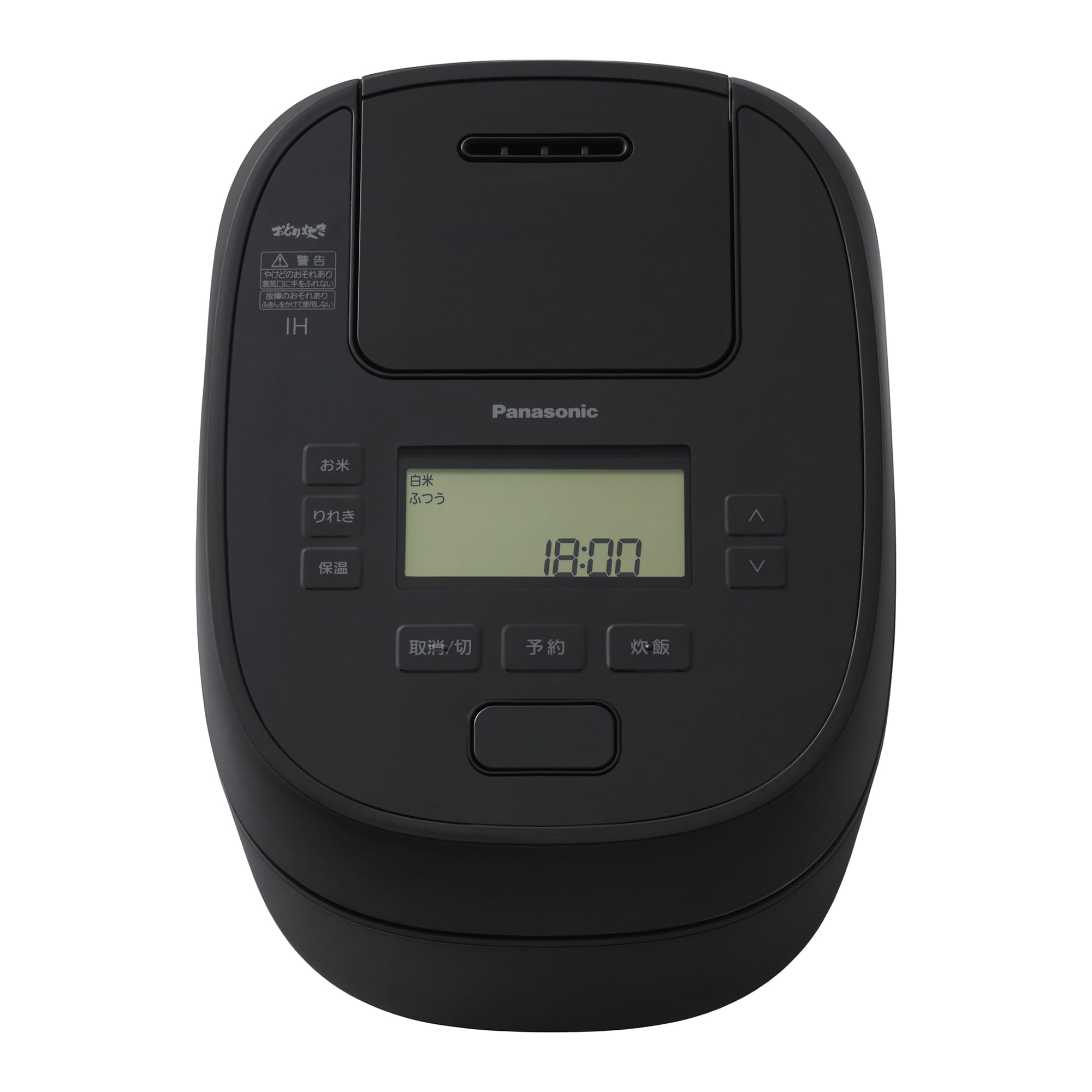 파나소닉 오도리다키 블랙 SR-N510D-K 5.5인용 압력밥솥 이미지 2