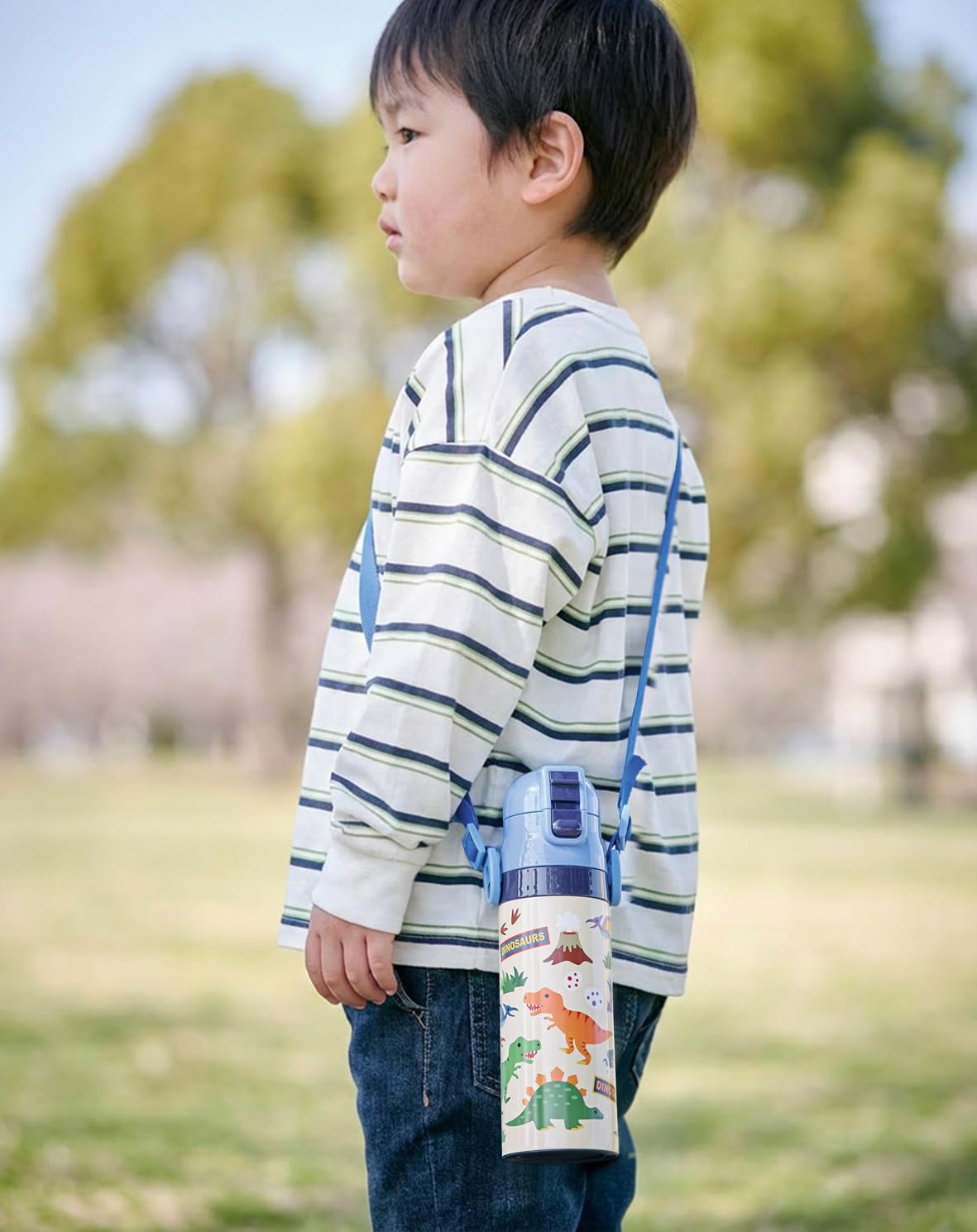 스케이터 마인크래프트 470ml 어린이용 직음용 보냉 물병 이미지 3