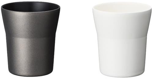 교세라 머그 블랙 화이트 CTB-30WHBK-2P-AZ 300ml 진공 단열 텀블러