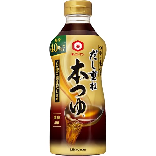 기꼬만 다시카사네 혼쯔유 500ml 3병 저염 40% 커트
