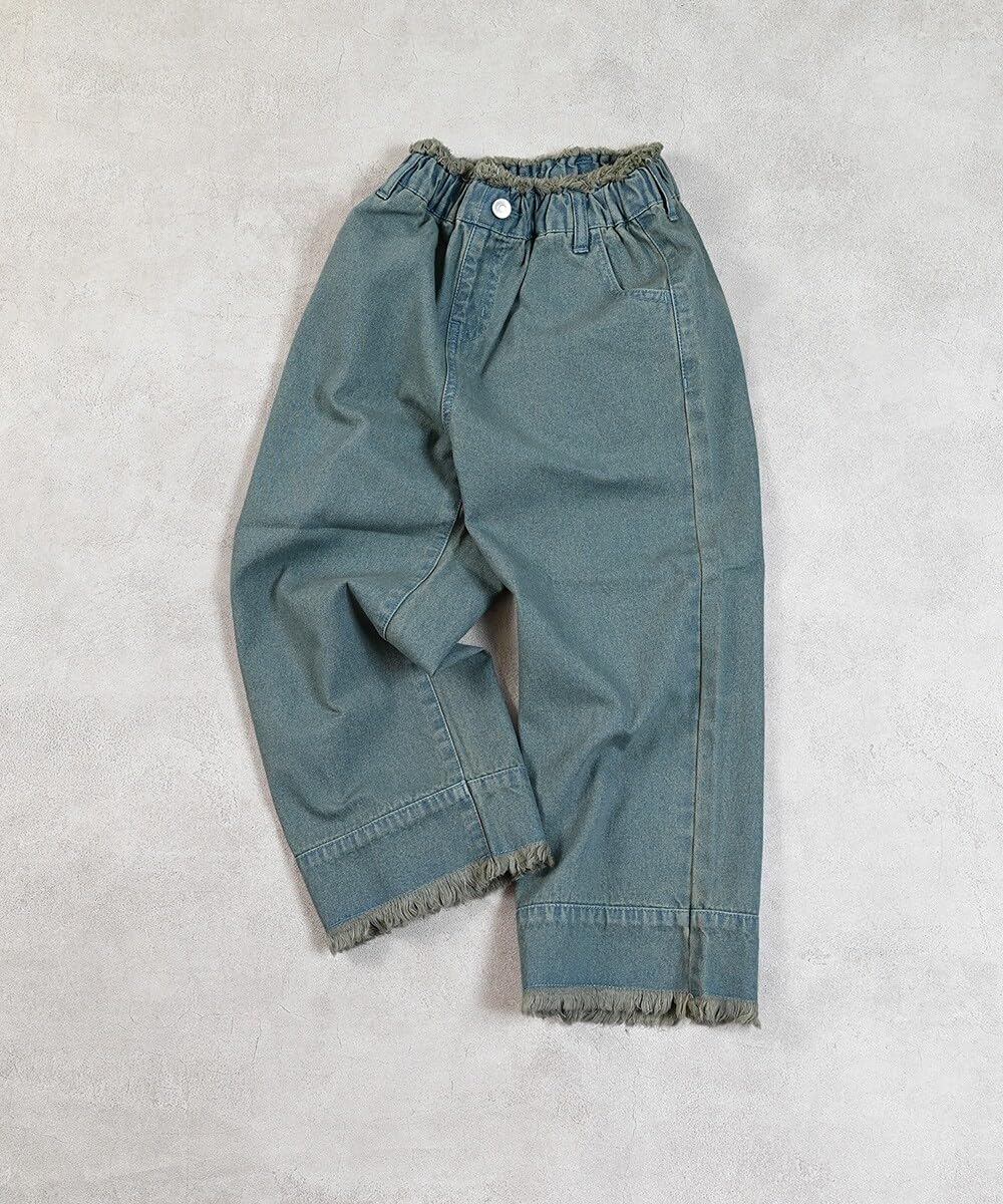 마키즈 브리치 오버다이 배기 팬츠 Ｄ６０브라운 100 이미지 6