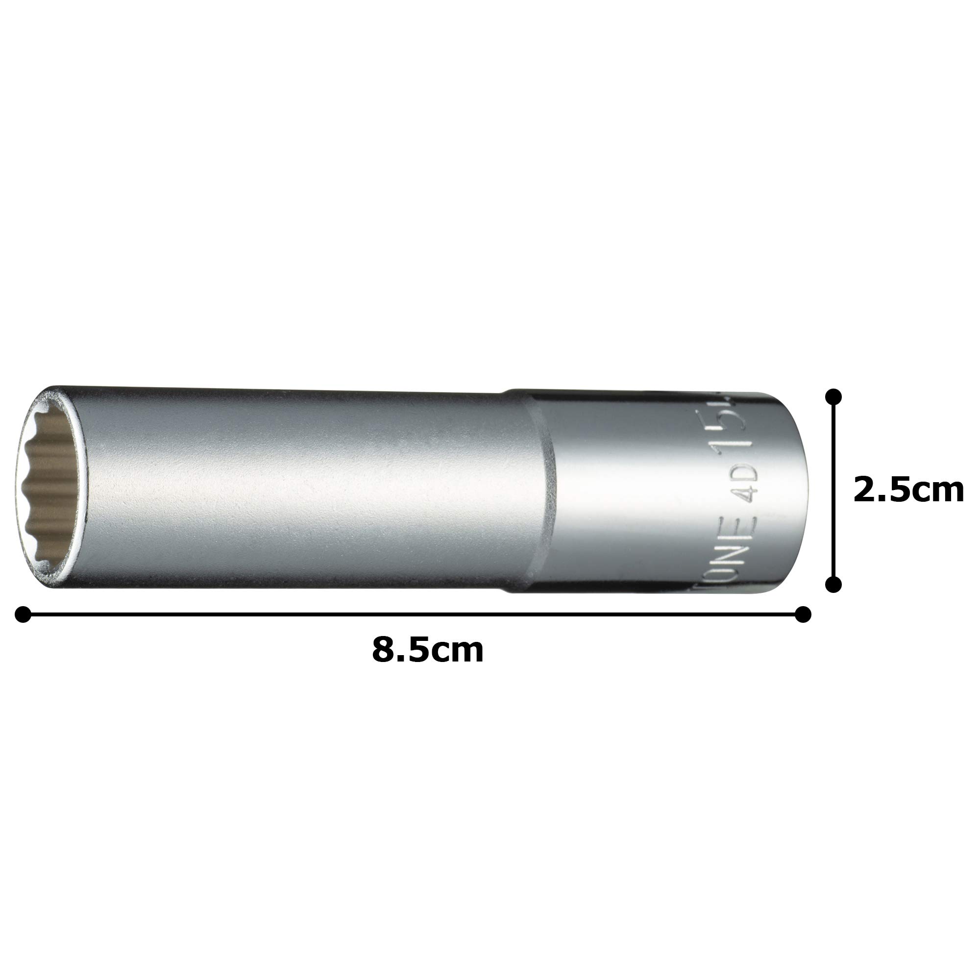 토네 HP4D-15L 15mm 12각 딥소켓 12.7mm 이미지 5