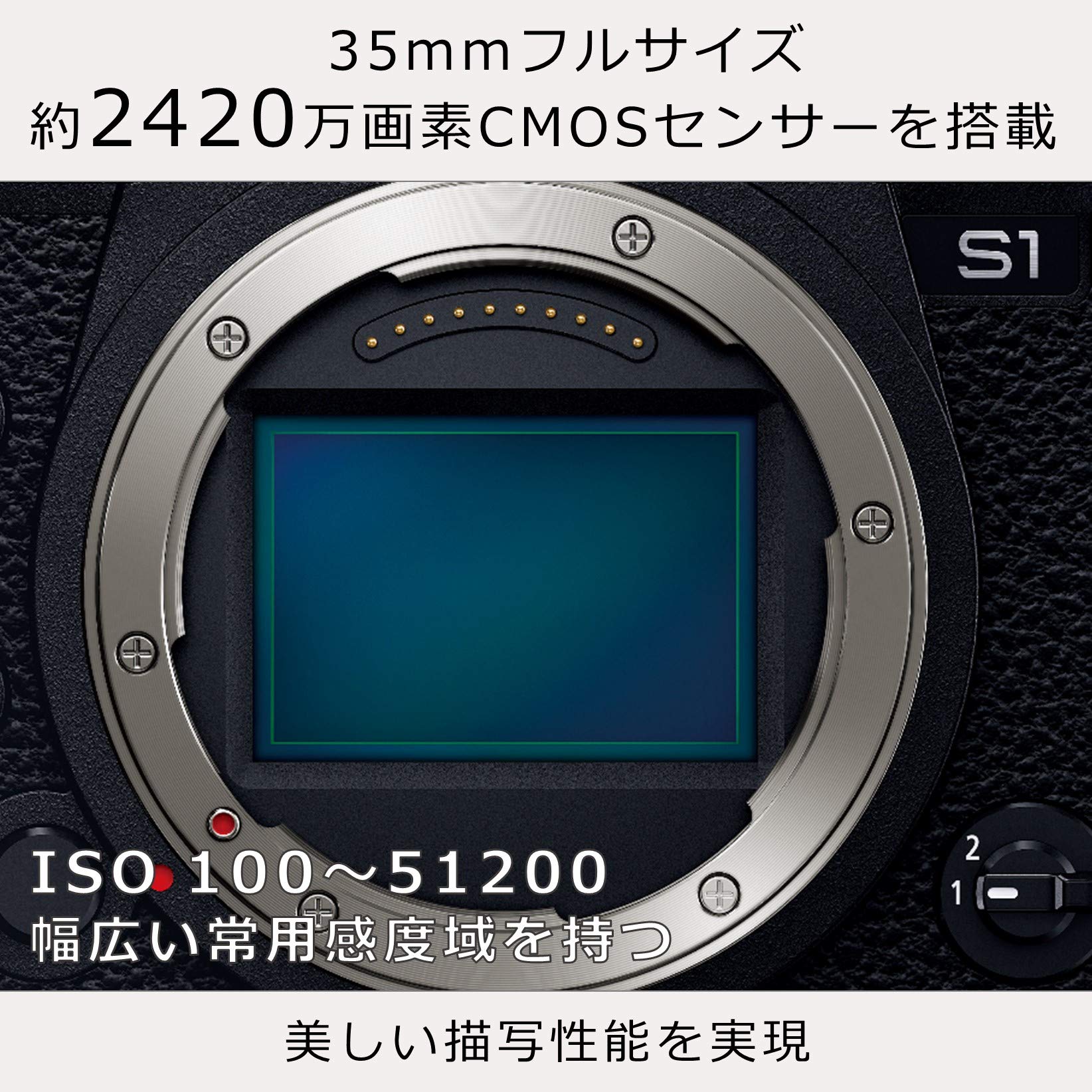 [중고] 파나소닉 루믹스 S1M 풀프레임 미러리스 카메라 2420만화소 24-105mm 렌즈킷 이미지 3
