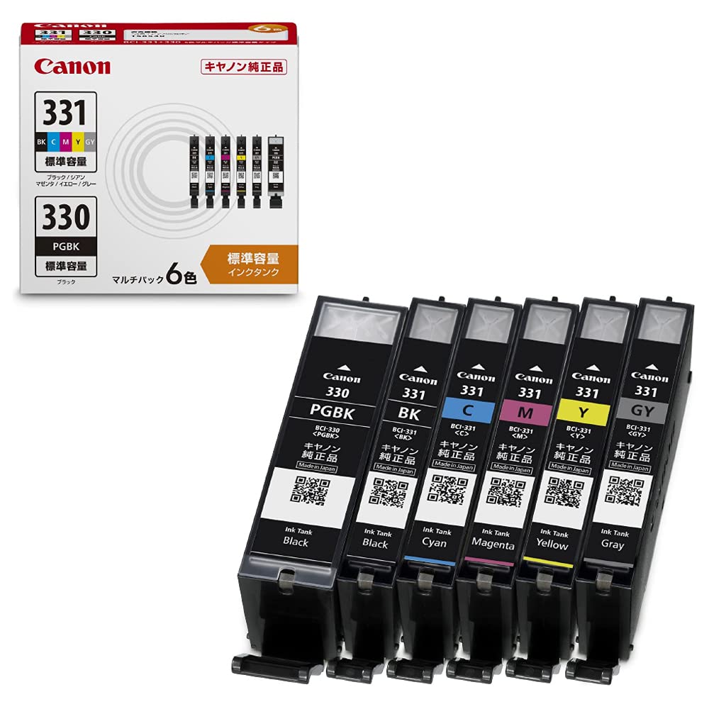 캐논 BCI-331+330/6MP 6색 멀티팩 정품 잉크 카트리지 이미지 9