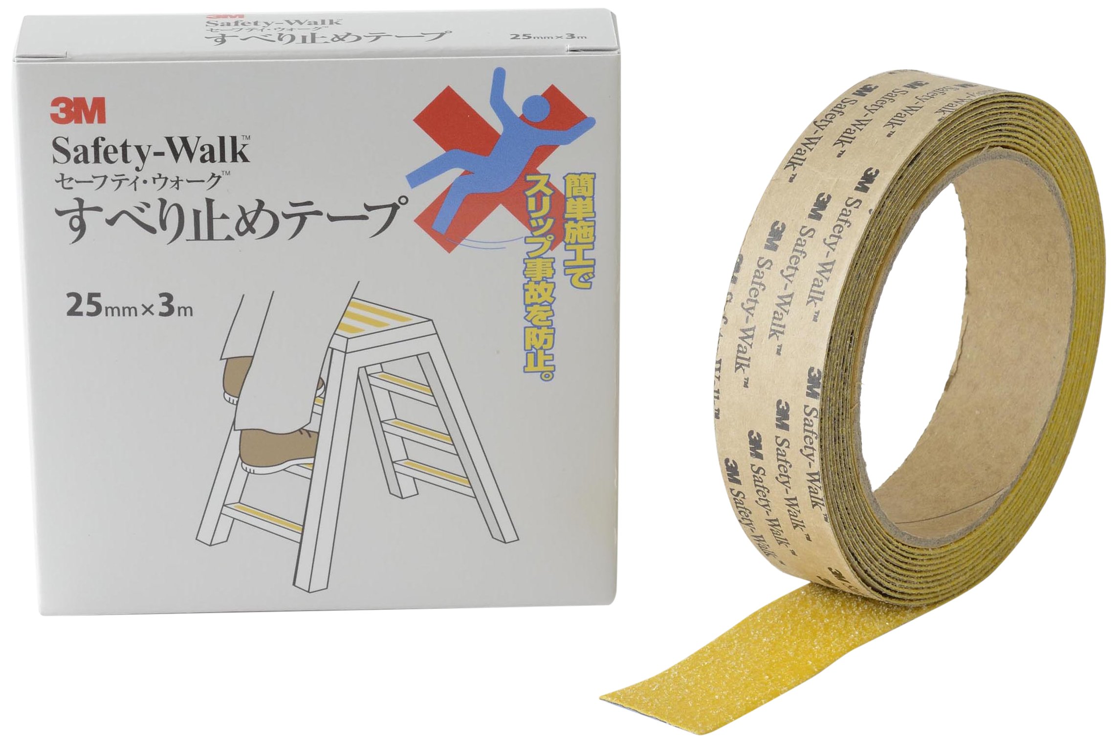 3M 세이프티워크 A타입 옐로우 A YEL 25X3 폭 25mm 길이 3m 옐로우