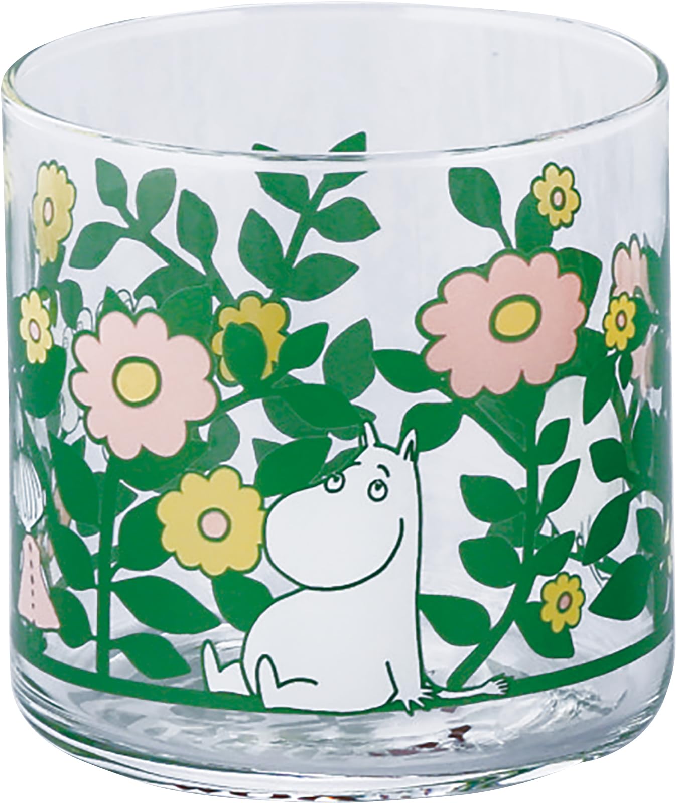 야마카 무민 레트로 유리 텀블러 MM7401-813 330ml 글라스