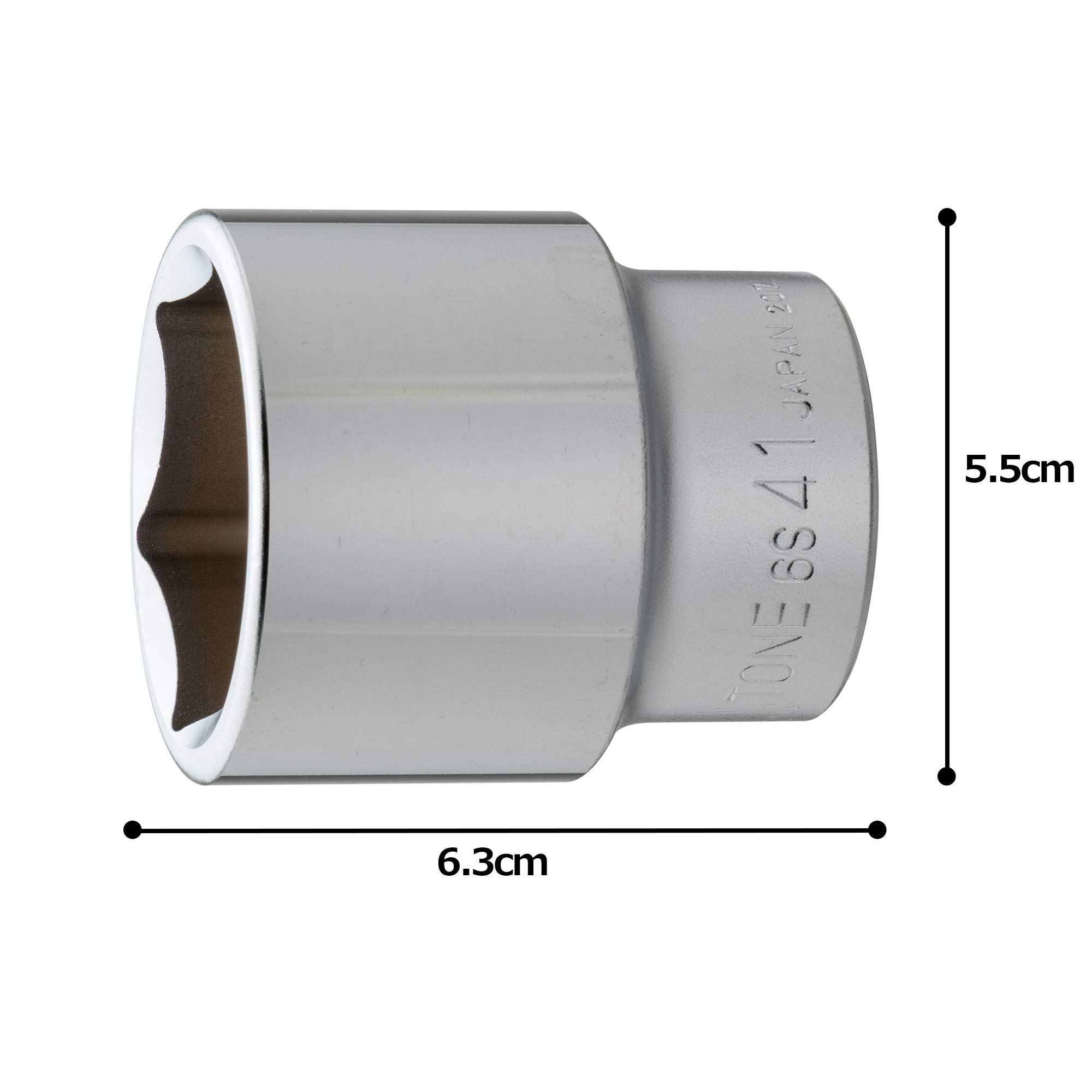 토네 6S-41 6각 소켓 19.0mm 41mm 이미지 5