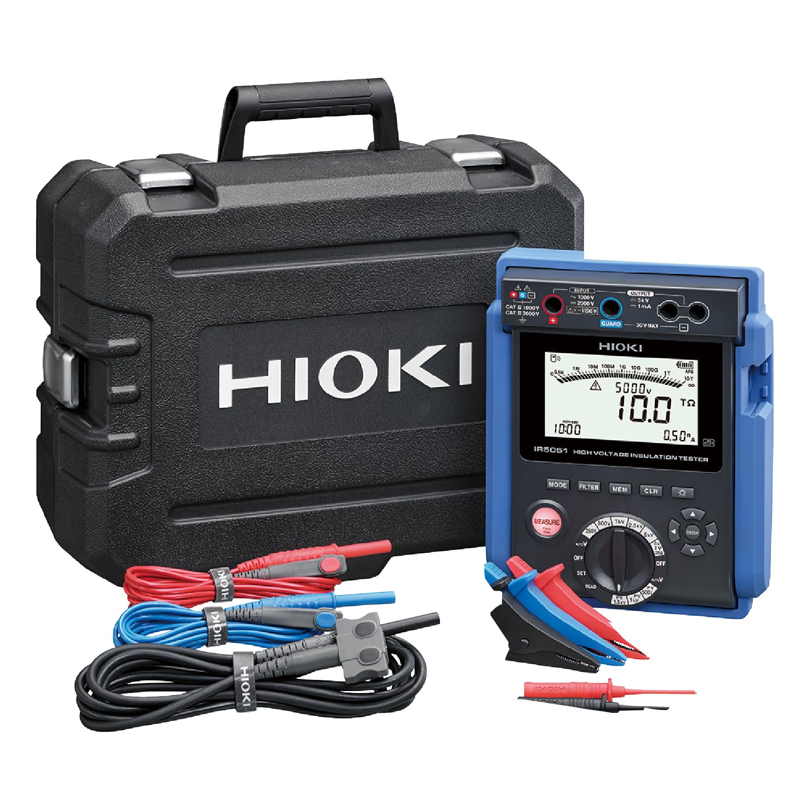 하이오키 IR5051 고압 절연저항계 5kV 태양광 전용 이미지 3