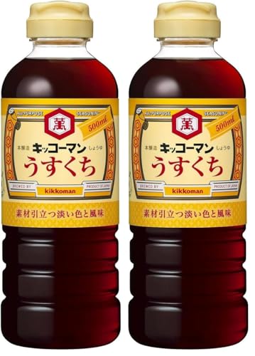 기꼬만 연간장 500ml 3병 2개입 세트