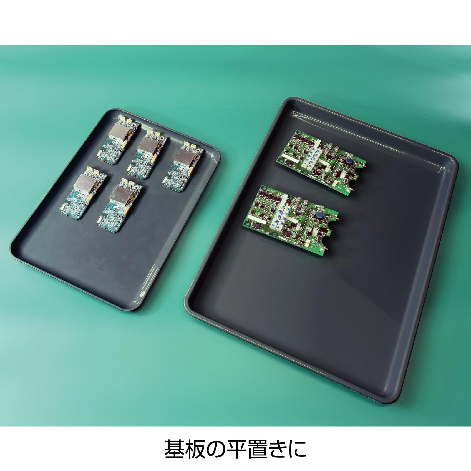 호잔 ESD 정전기 방지 부품 트레이 F-402 M 이미지 4