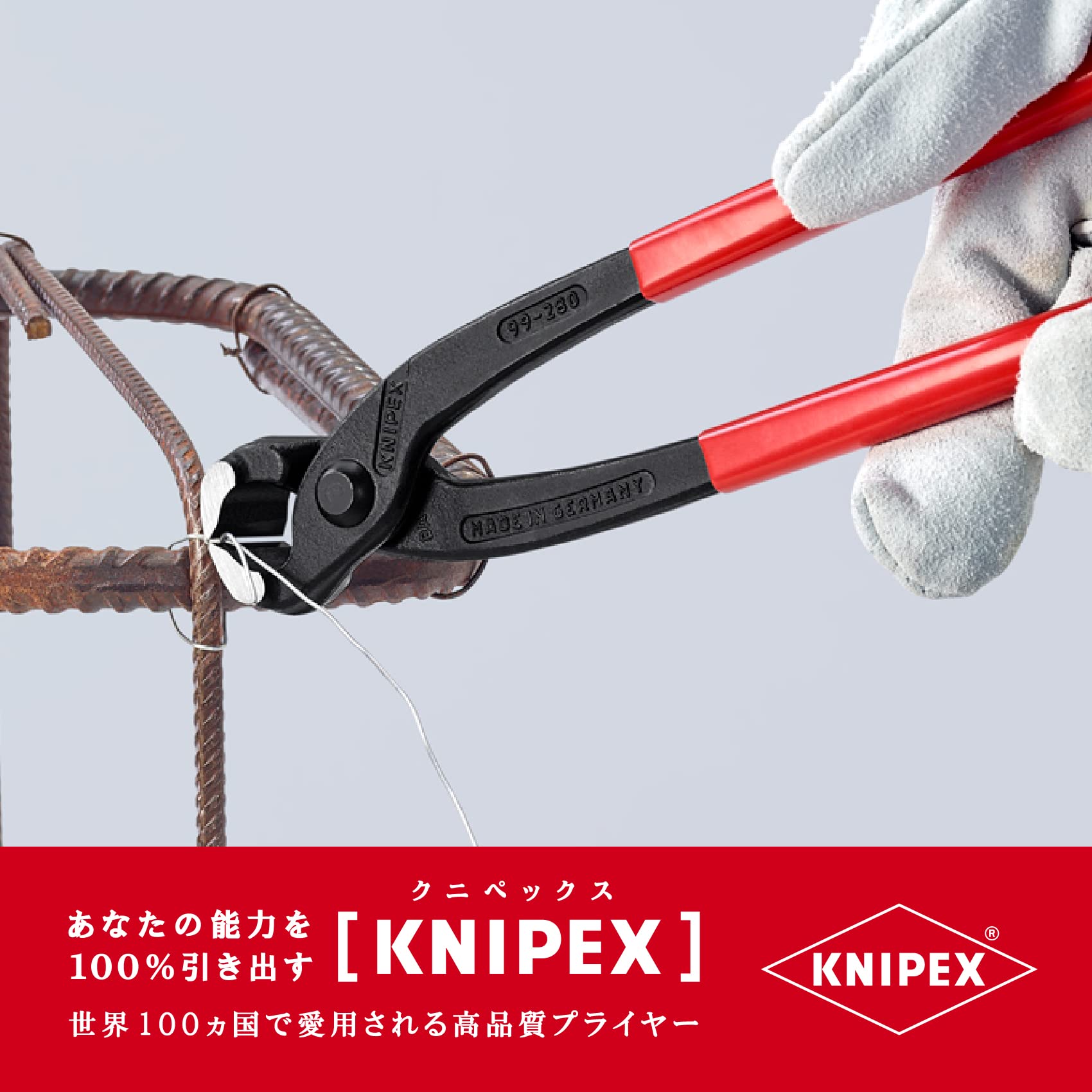 크니펙스 9901-280 엔드커팅 니퍼 280mm 이미지 4