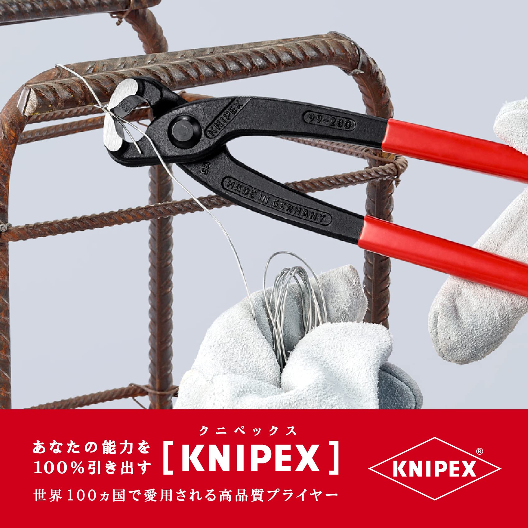 크니펙스 9901-280 엔드커팅 니퍼 280mm 이미지 5