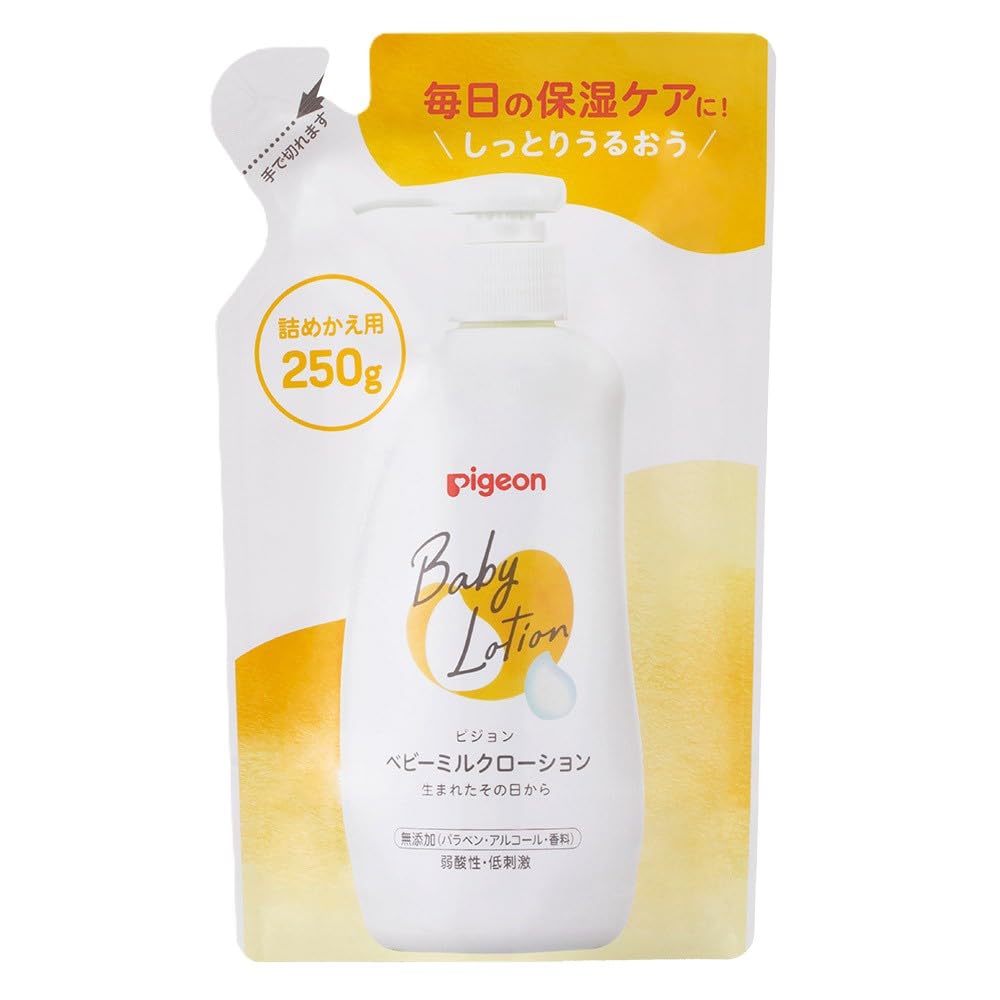 피죤 베이비 밀크로션 태어난 그날부터 리필 250g 1개