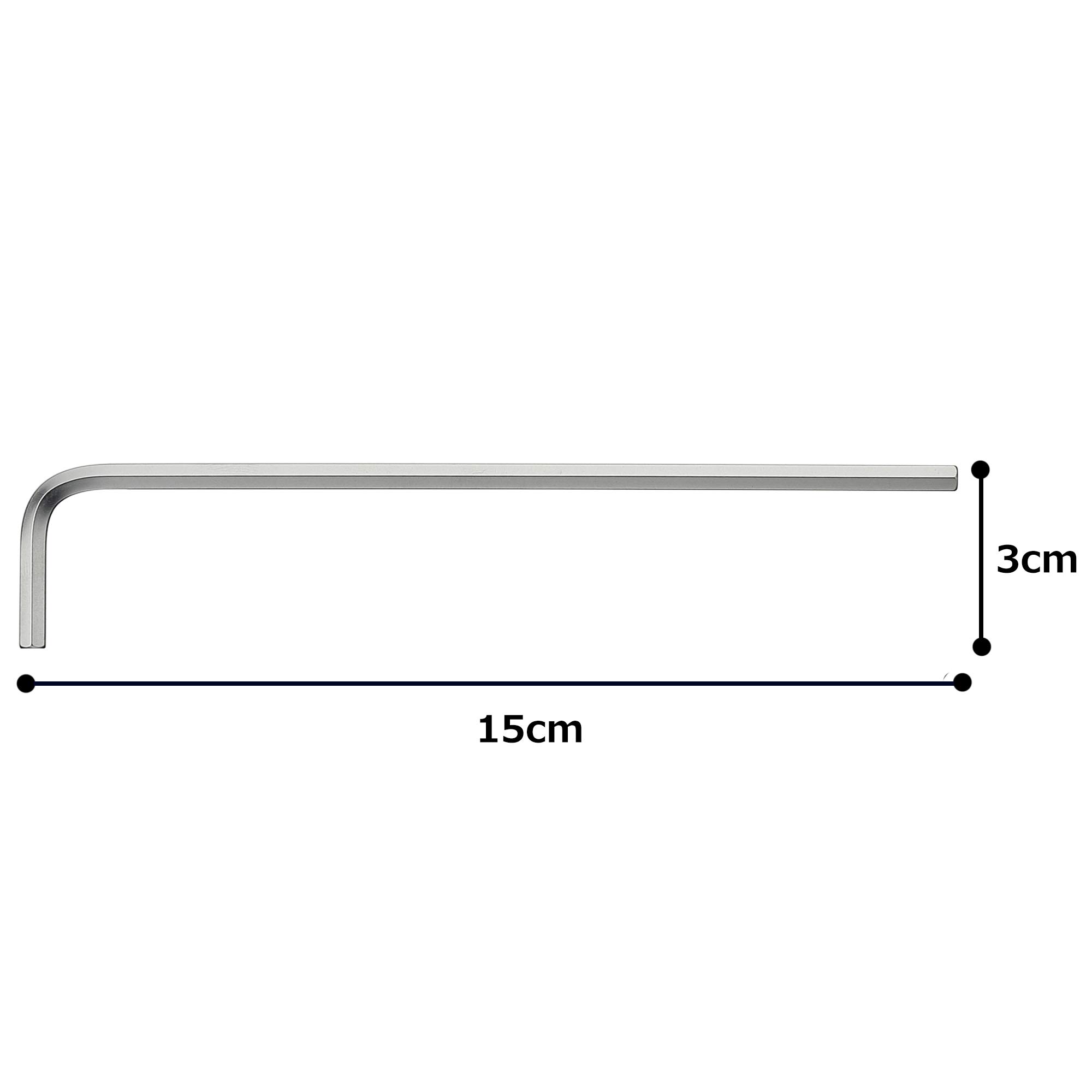 토네 AL-04 4mm 롱 육각 L렌치 이미지 4