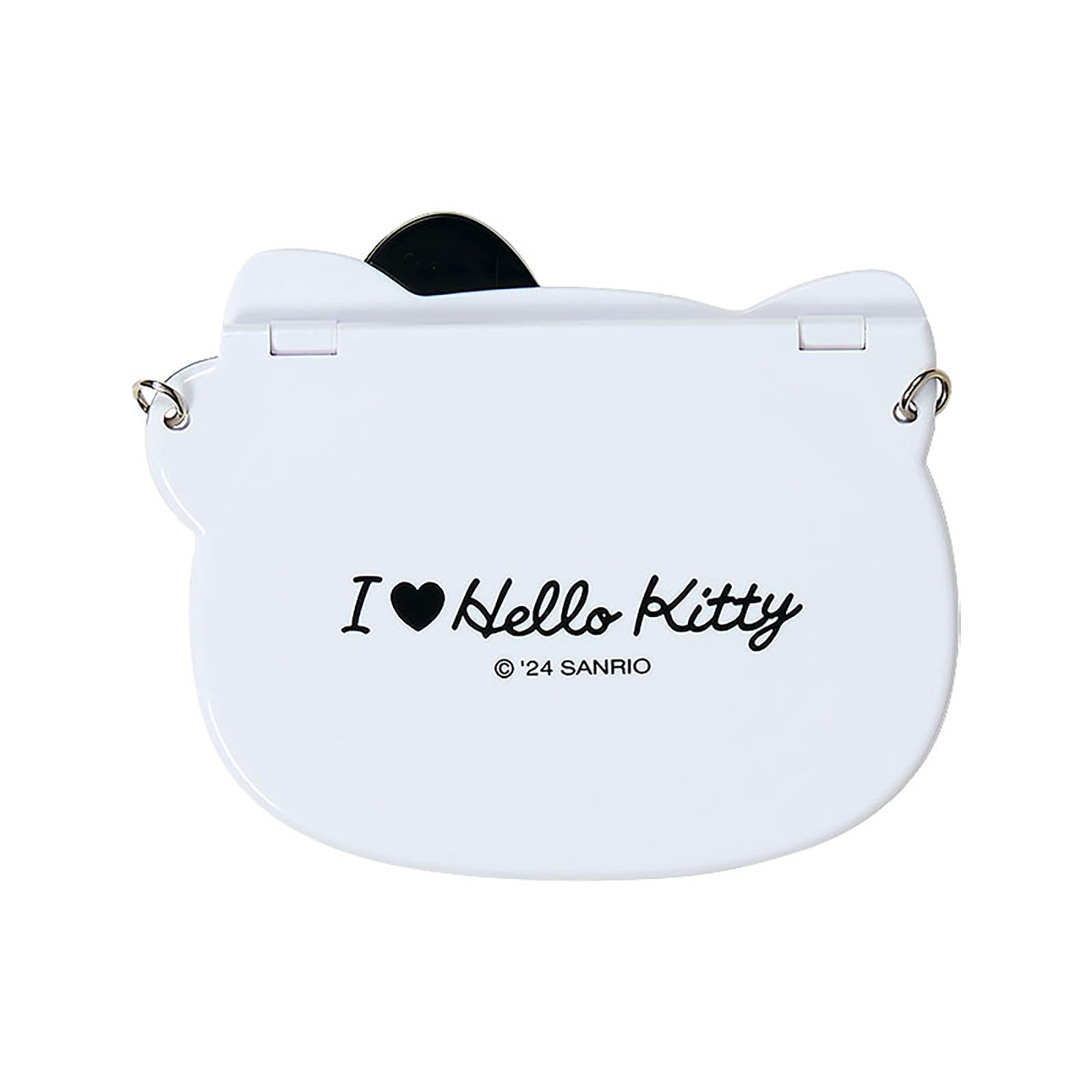 산리오 I Love Hello Kitty 블랙 338826 양면 거울 이미지 3