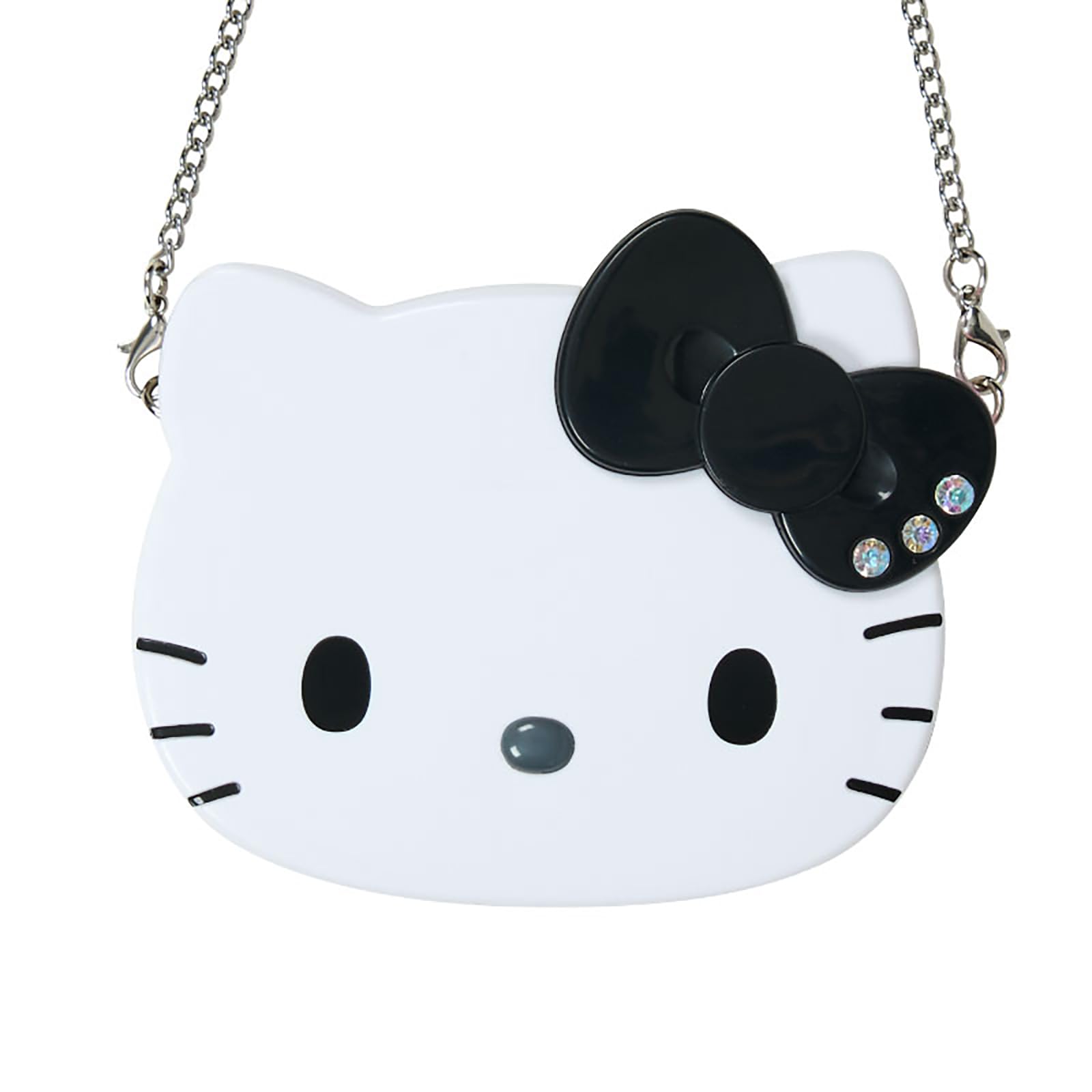 산리오 I Love Hello Kitty 블랙 338826 양면 거울 이미지 2