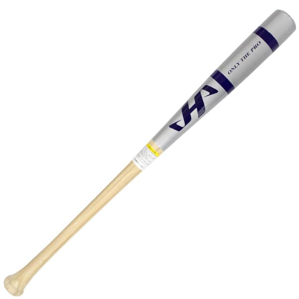 하타케야마 HT-ST26 실버 퍼플 경식 나무 배트 84cm 900g F 실버 퍼플